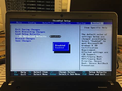 Once the preferred device is at the top of the boot order, press F10 to save the changes and exit the BIOS. . Lenovo bios